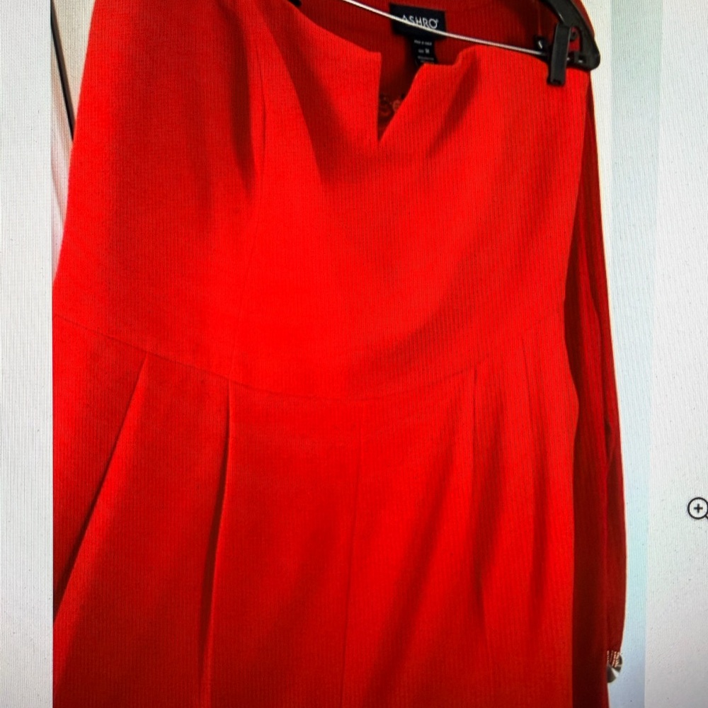 CITY CHIC RED SO SASSY Wide Leg Off the Shoulder Jumpsuit, Size 16, NWT